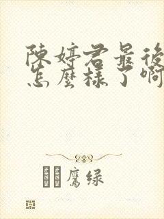 陈婷君最后结局怎么样了啊