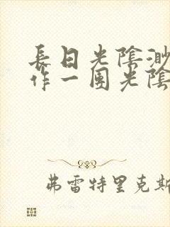 长日光阴渺渺乱作一团光阴似箭小说