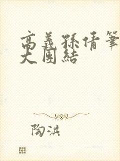 高义孙倩笔趣阁大团结