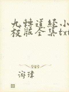 九转道经小说精校版全集txt