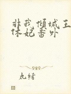 非我倾城王爷要休妃番外