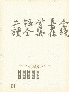 二号首长全文阅读全集在线阅读封面