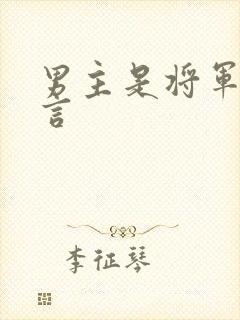 男主是将军的古言