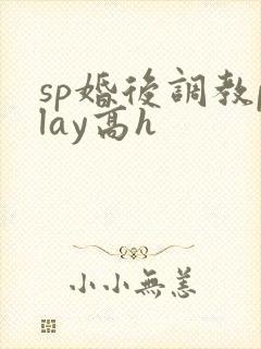 sp婚后调教play高h