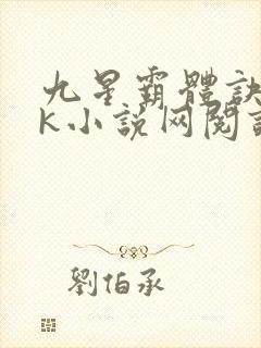 九星霸体诀17k小说网阅读
