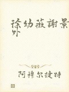 徐幼薇谢景玹番外
