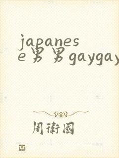 japanese男男gaygay呻吟