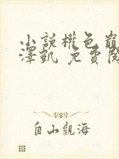 小说权色巅峰罗泽凯 免费阅读