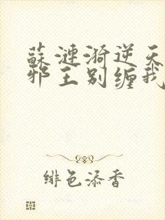 苏涟漪逆天狂妃邪王别缠我封面