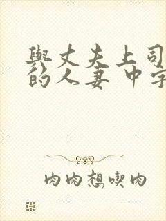 与丈夫上司出轨的人妻 中字