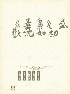 《毒枭》盛世清欢沈如初