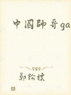 中国帅哥gay