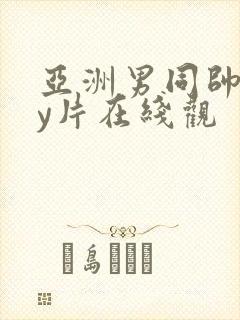 亚洲男同帅gay片在线观