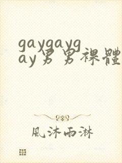gaygaygay男男裸体