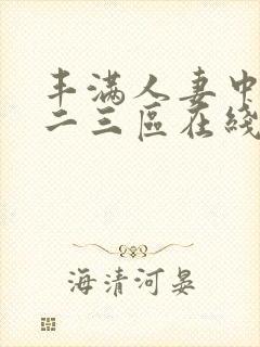 丰满人妻中出一二三区在线
