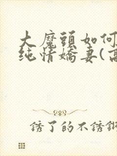 大魔头如何调教纯情娇妻(高h 甜宠1v1