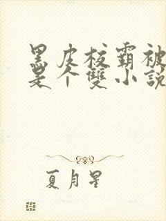 黑皮校霸被发现是个双小说