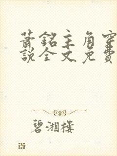 萧铭主角穿越小说全文免费阅读