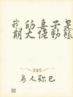 我的妻子是大乘期大佬动态漫