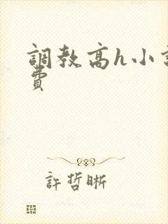 调教高h小说免费
