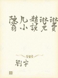 陈凡赵琳琳主人翁小说免费阅读
