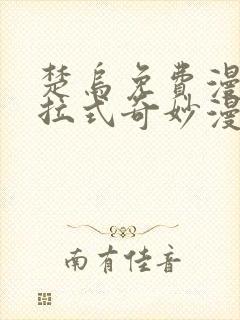 楚乌免费漫画下拉式奇妙漫画