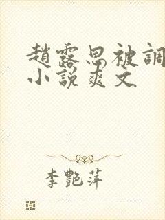 赵露思被调教h小说爽文