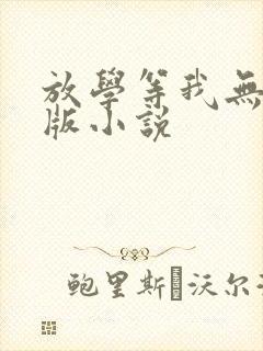 放学等我无删减版小说