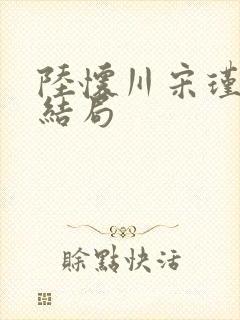 陆怀川宋瑾乔大结局