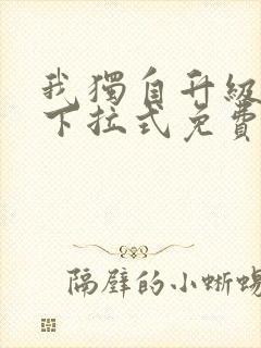 我独自升级漫画下拉式免费阅读封面