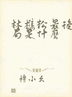 林樵松最后的结局是什么