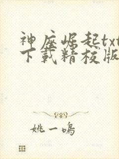 神座崛起txt下载精校版