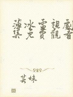 薄冰电视剧40集免费观看