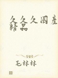 久久久国产人妻精品封面