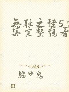 无耻之徒5季全集完整观看