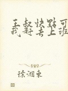 王叔快点可以吗我赶去上班
