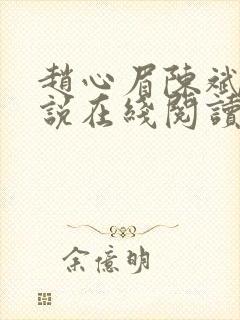 赵心眉陈斌的小说在线阅读