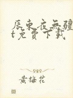 辰东夜无疆txt免费下载封面