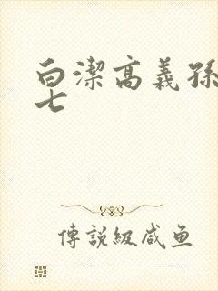 白洁高义孙倩老七