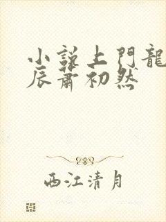 小说上门龙婿叶辰萧初然