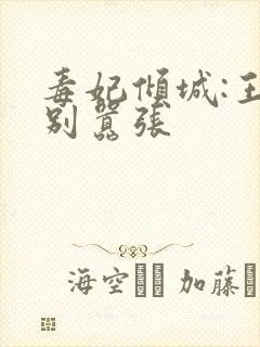 毒妃倾城:王爷别嚣张