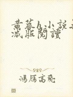 黄蓉h小说无删减版阅读