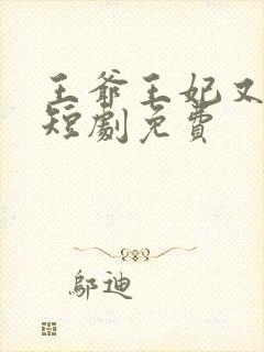 王爷王妃又演上短剧免费