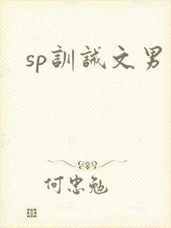 sp训诫文男男