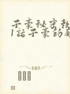 子豪秘密教学41话子豪的愿望