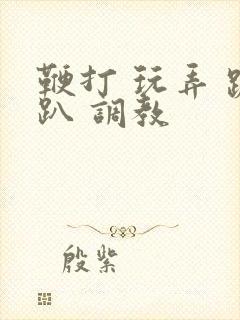 鞭打 玩弄 跪趴 调教