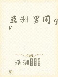 亚洲 男同 gv