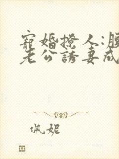 宠婚撩人:腹黑老公诱妻成瘾