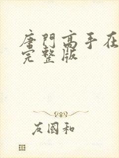 唐门高手在异世完整版