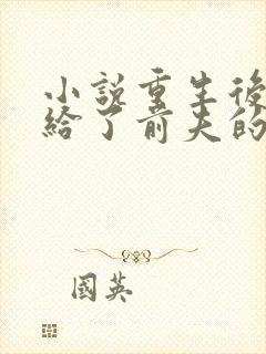 小说重生后我嫁给了前夫的死对头